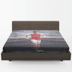 Healthy Sports Player Mesut Ozil Fitted Sheet 1