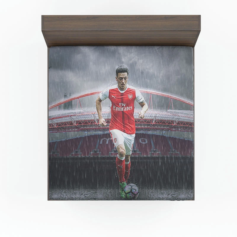 Healthy Sports Player Mesut Ozil Fitted Sheet