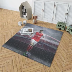 Healthy Sports Player Mesut Ozil Rug 1