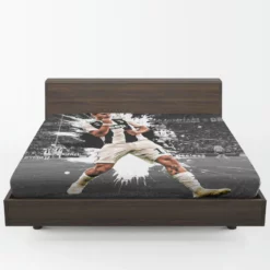 Hearty Footballer Player Paulo Dybala Fitted Sheet 1