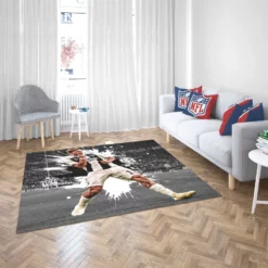 Hearty Footballer Player Paulo Dybala Rug 2