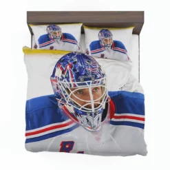 Henrik Lindquist Professional NHL Hockey Player Bedding Set 1