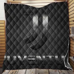 Honorable Italian Soccer Club Juventus Logo Quilt Blanket