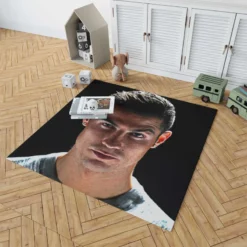 Honorable Soccer Player Cristiano Ronaldo Rug 1