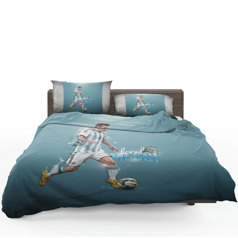 Honorable Soccer Player Lionel Messi Bedding Set