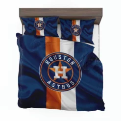 Houston Astros Popular MLB Baseball Team Bedding Set 1