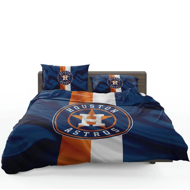 Houston Astros Popular MLB Baseball Team Bedding Set