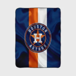 Houston Astros Popular MLB Baseball Team Fleece Blanket 1