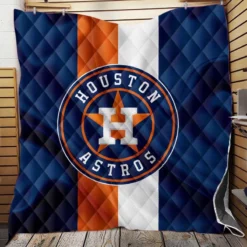 Houston Astros Popular MLB Baseball Team Quilt Blanket