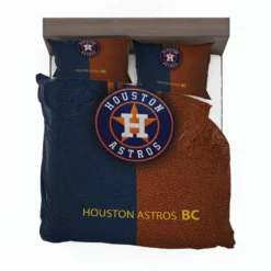 Houston Astros Professional MLB Baseball Club Bedding Set 1