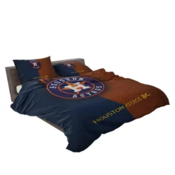 Houston Astros Professional MLB Baseball Club Bedding Set 2