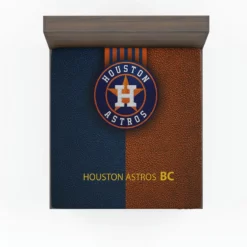 Houston Astros Professional MLB Baseball Club Fitted Sheet