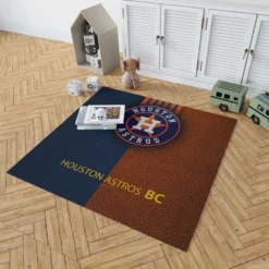 Houston Astros Professional MLB Baseball Club Rug 1