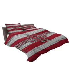 Houston Rockets Basketball Team Logo Bedding Set 2