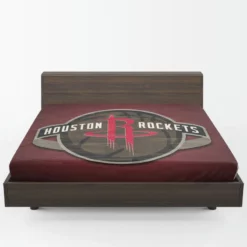 Houston Rockets Classic NBA Basketball Club Fitted Sheet 1