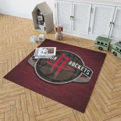 Houston Rockets Classic NBA Basketball Club Rug 1