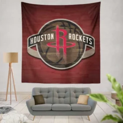 Houston Rockets Classic NBA Basketball Club Tapestry
