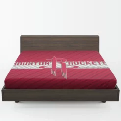 Houston Rockets Energetic NBA Basketball Team Fitted Sheet 1