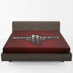 Houston Rockets NBL Basketball Club Fitted Sheet 1