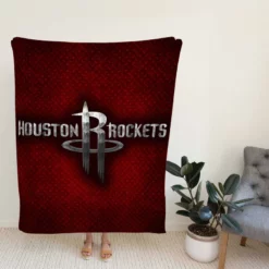 Houston Rockets NBL Basketball Club Fleece Blanket