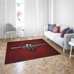 Houston Rockets NBL Basketball Club Rug 2