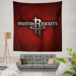 Houston Rockets NBL Basketball Club Tapestry
