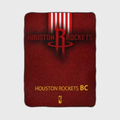 Houston Rockets Professional NBA Team Fleece Blanket 1