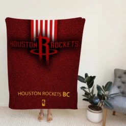 Houston Rockets Professional NBA Team Fleece Blanket