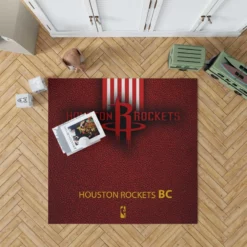 Houston Rockets Professional NBA Team Rug