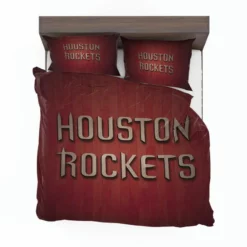 Houston Rockets Strong NBA Basketball Team Bedding Set 1