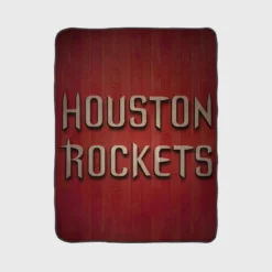 Houston Rockets Strong NBA Basketball Team Fleece Blanket 1