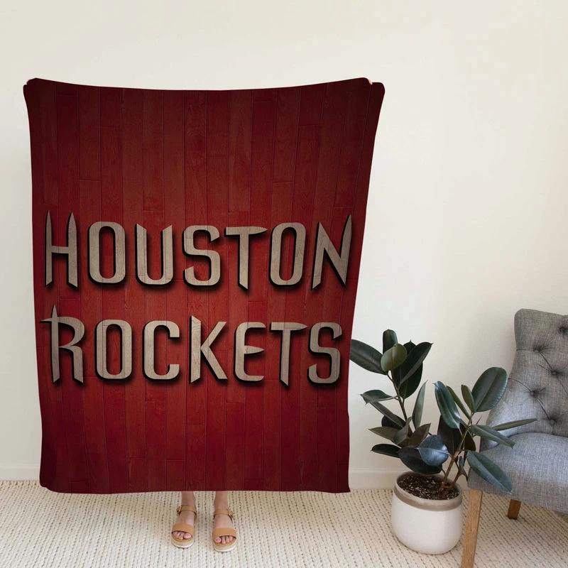 Houston Rockets Strong NBA Basketball Team Fleece Blanket