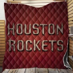 Houston Rockets Strong NBA Basketball Team Quilt Blanket