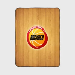 Houston Rockets Top Ranked NBA Basketball Club Fleece Blanket 1