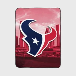 Houston Texans Popular NFL Football Team Fleece Blanket 1