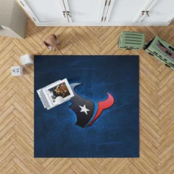 Houston Texans Professional American Football Team Rug