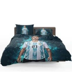 Humble Football Player Paulo Dybala Bedding Set