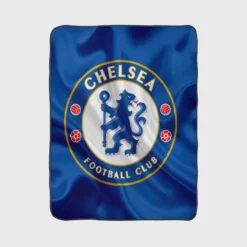 Iconic Football Team Chelsea Logo Fleece Blanket 1