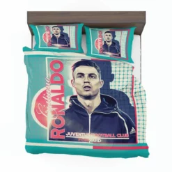 Improving Sports Player Cristiano Ronaldo Bedding Set 1