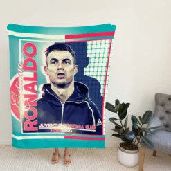 Improving Sports Player Cristiano Ronaldo Fleece Blanket
