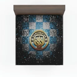 Incredible English Football Club Manchester City FC Fitted Sheet