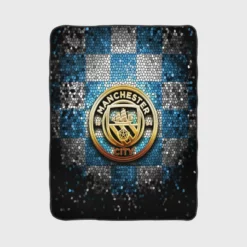 Incredible English Football Club Manchester City FC Fleece Blanket 1