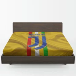 Incredible Italian Soccer Club Juventus Logo Fitted Sheet 1