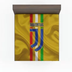 Incredible Italian Soccer Club Juventus Logo Fitted Sheet