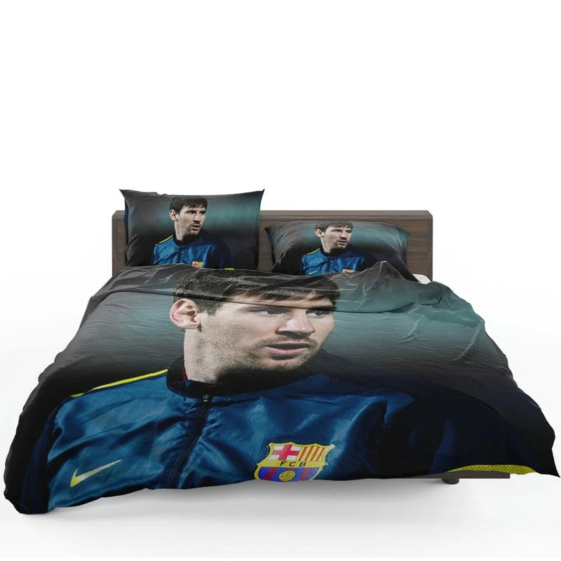 Incredible Soccer Player Lionel Messi Bedding Set