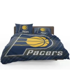 Indiana Pacers American Professional Basketball Team Bedding Set