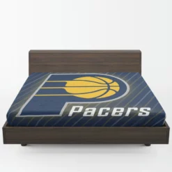 Indiana Pacers American Professional Basketball Team Fitted Sheet 1