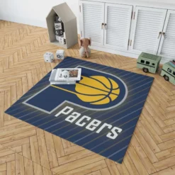 Indiana Pacers American Professional Basketball Team Rug 1