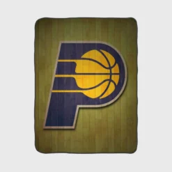 Indiana Pacers Classic NBA Basketball Club Fleece Blanket 1