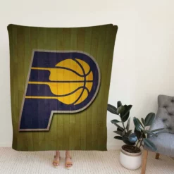 Indiana Pacers Classic NBA Basketball Club Fleece Blanket